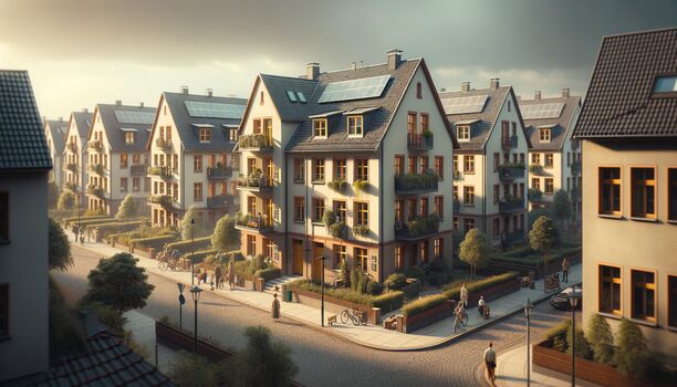 Sicherer Transport im Treppenbau mit gemietetem Schrägaufzug